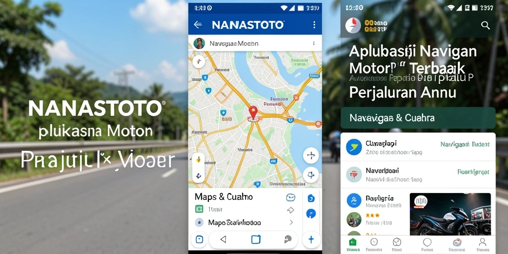Tampilan antarmuka aplikasi NANASTOTO yang intuitif dan mudah digunakan.