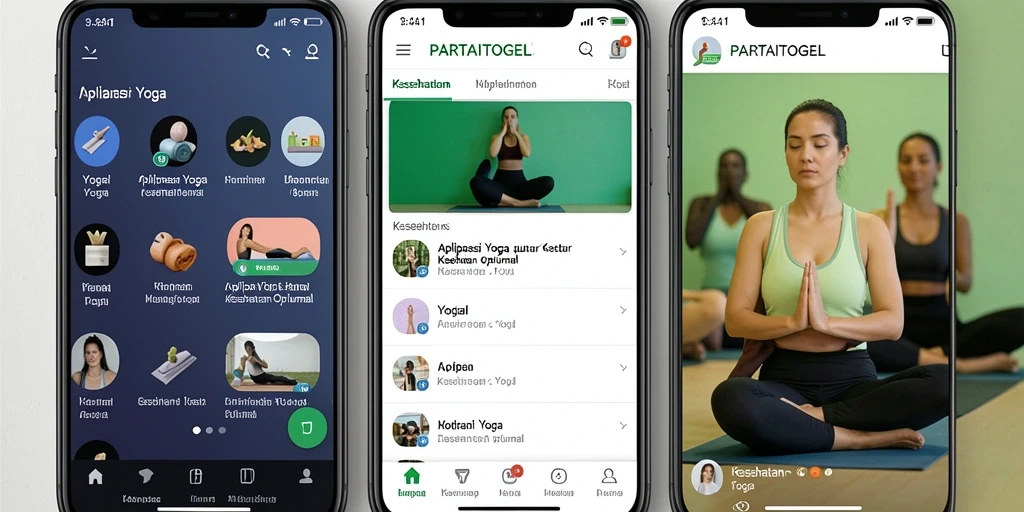 Tampilan antarmuka aplikasi PARTAITOGEL yang user-friendly dan intuitif.